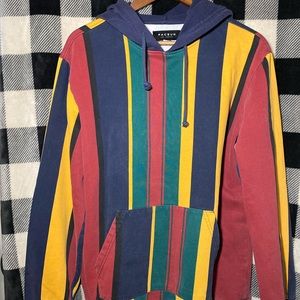 PacSun Striped Hoodie